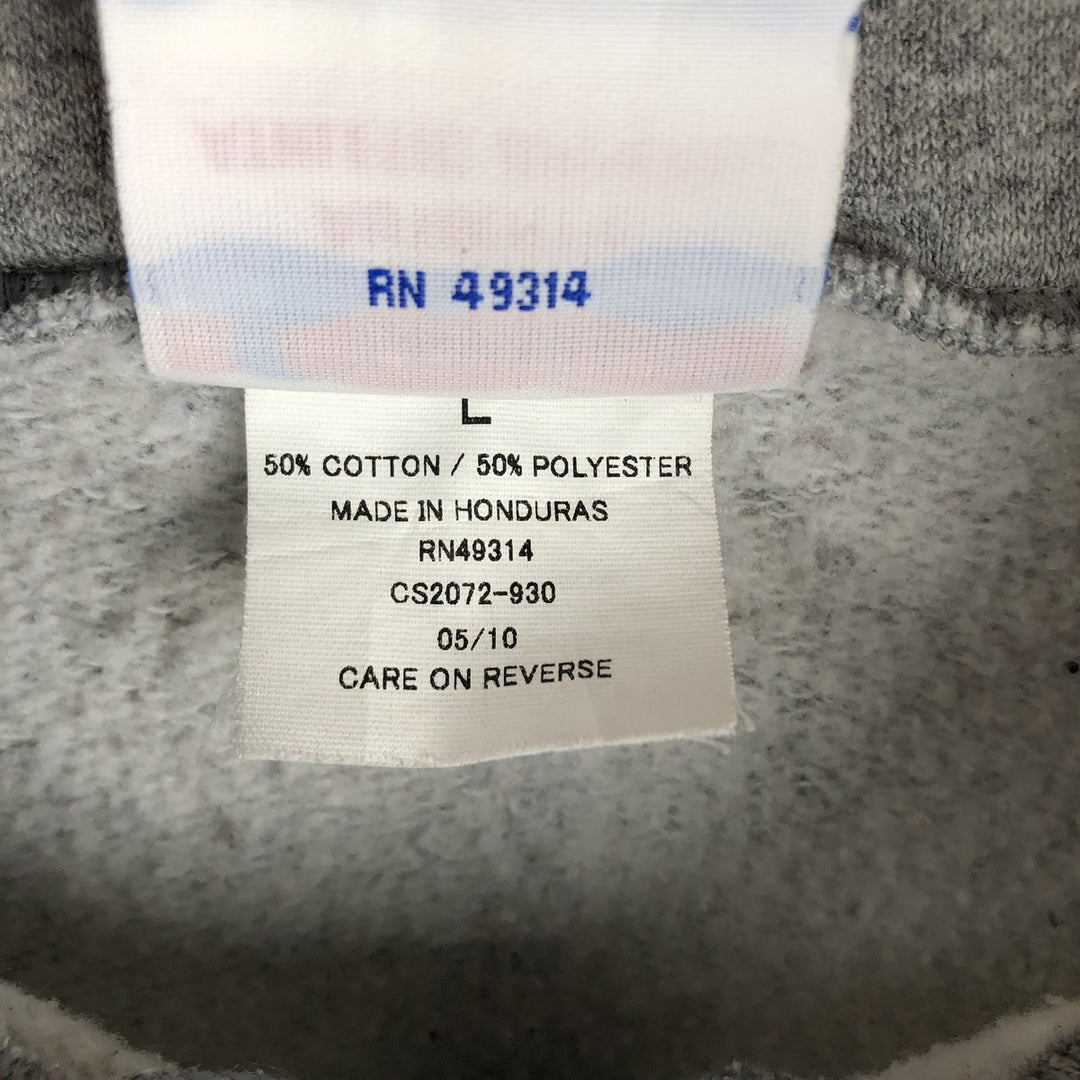Champion Sweat Full Zip Hoodie Men's L size cotton gray type Vintage Second Hand