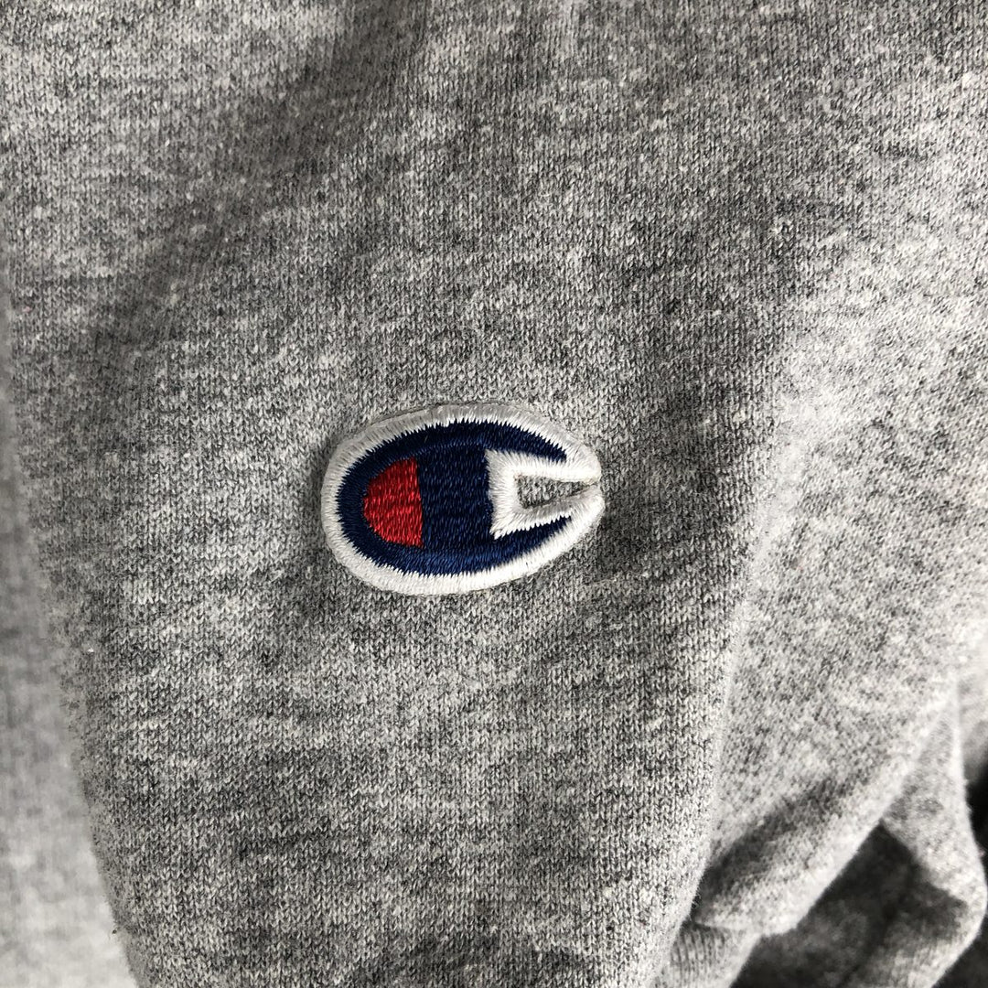 Champion Sweat Full Zip Hoodie Men's L size cotton gray type Vintage Second Hand