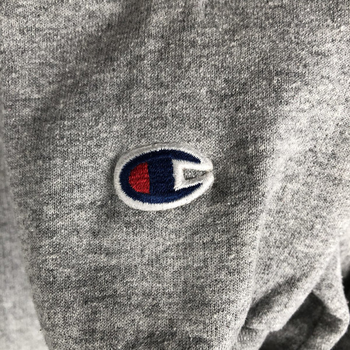 Champion Sweat Full Zip Hoodie Men's L size cotton gray type Vintage Second Hand