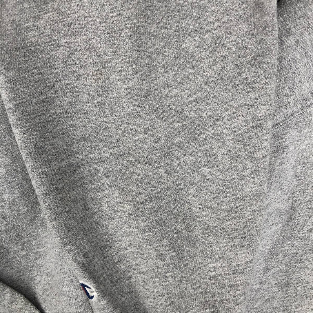Champion Sweat Full Zip Hoodie Men's L size cotton gray type Vintage Second Hand