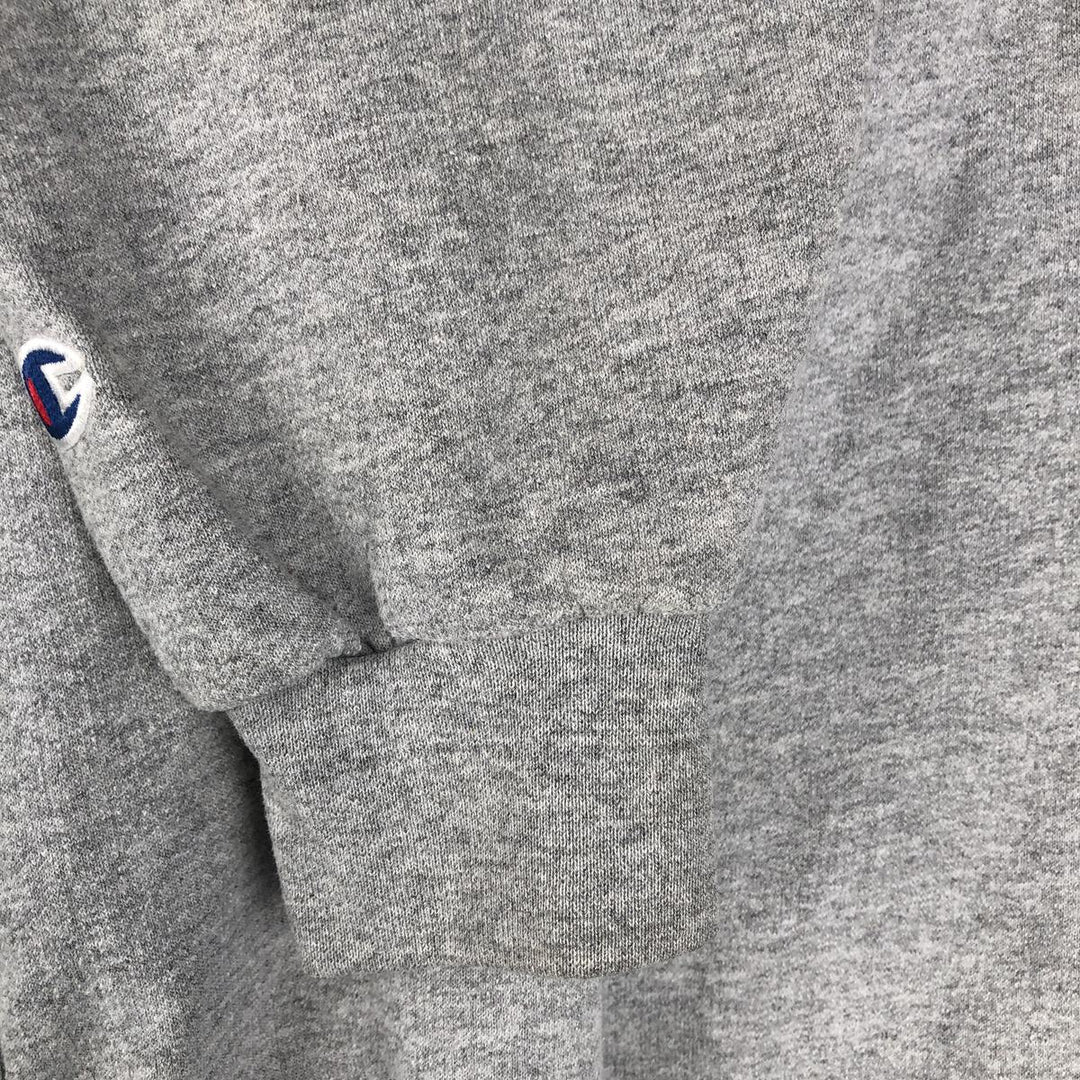Champion Sweat Full Zip Hoodie Men's L size cotton gray type Vintage Second Hand