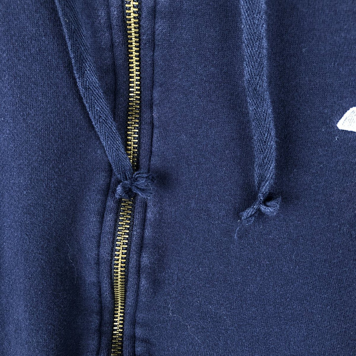 Reebok Sweat Full Zip Hoodie, Men's Size M cotton navy blue type Vintage Second Hand