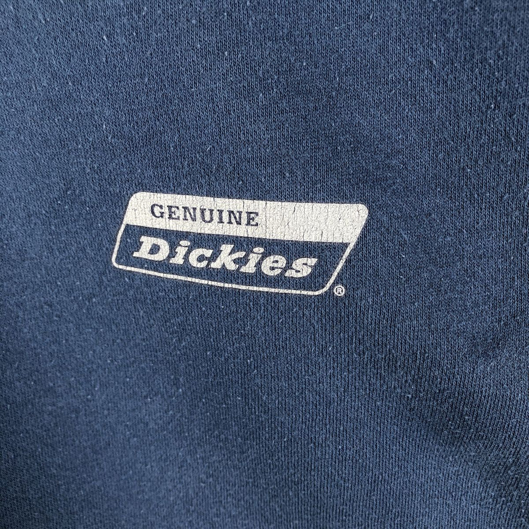 Dickies Sweat Full Zip Hoodie Men's XL cotton blue type Vintage Second Hand
