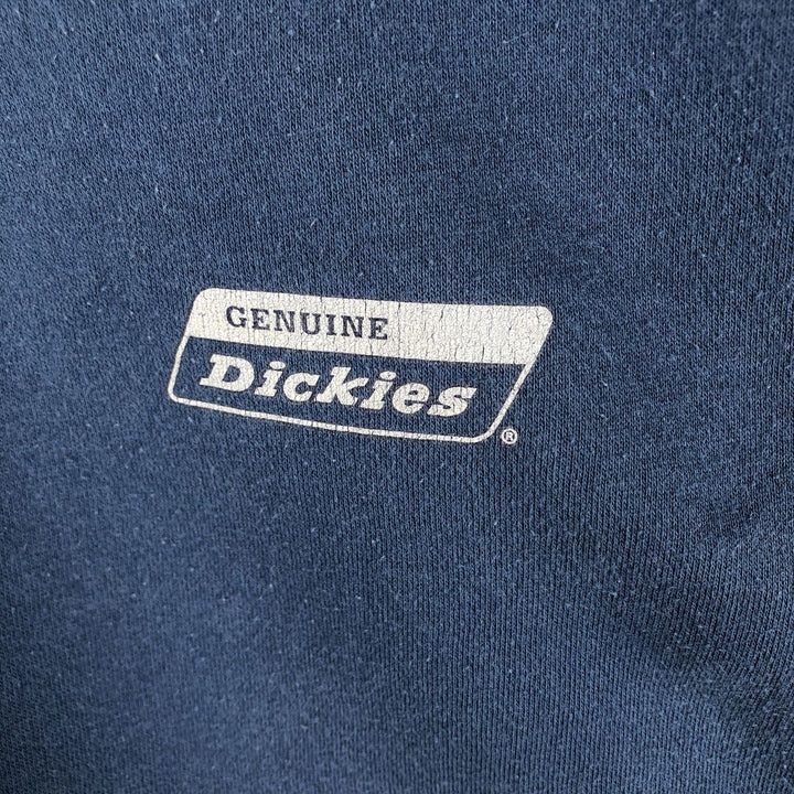 Dickies Sweat Full Zip Hoodie Men's XL cotton blue type Vintage Second Hand