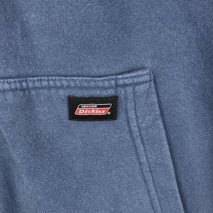 Dickies Sweat Full Zip Hoodie Men's XL cotton blue type Vintage Second Hand