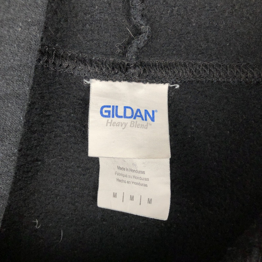 Gildan Journey Las Vegas 2019 Band Full-Zip Hoodie, Men's Size Medium cotton black type Vintage Second Hand