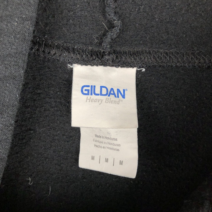 Gildan Journey Las Vegas 2019 Band Full-Zip Hoodie, Men's Size Medium cotton black type Vintage Second Hand