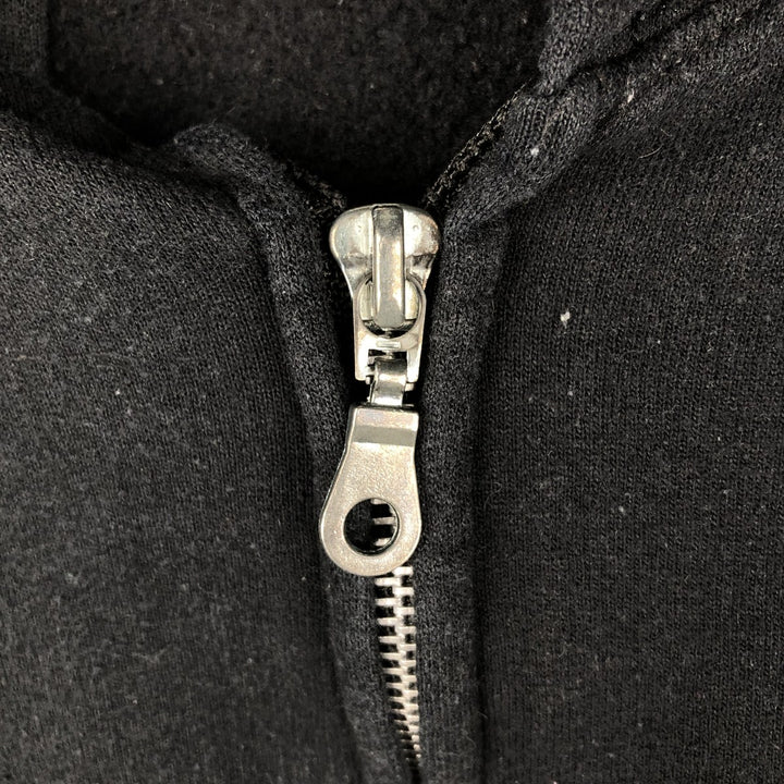 Gildan Journey Las Vegas 2019 Band Full-Zip Hoodie, Men's Size Medium cotton black type Vintage Second Hand