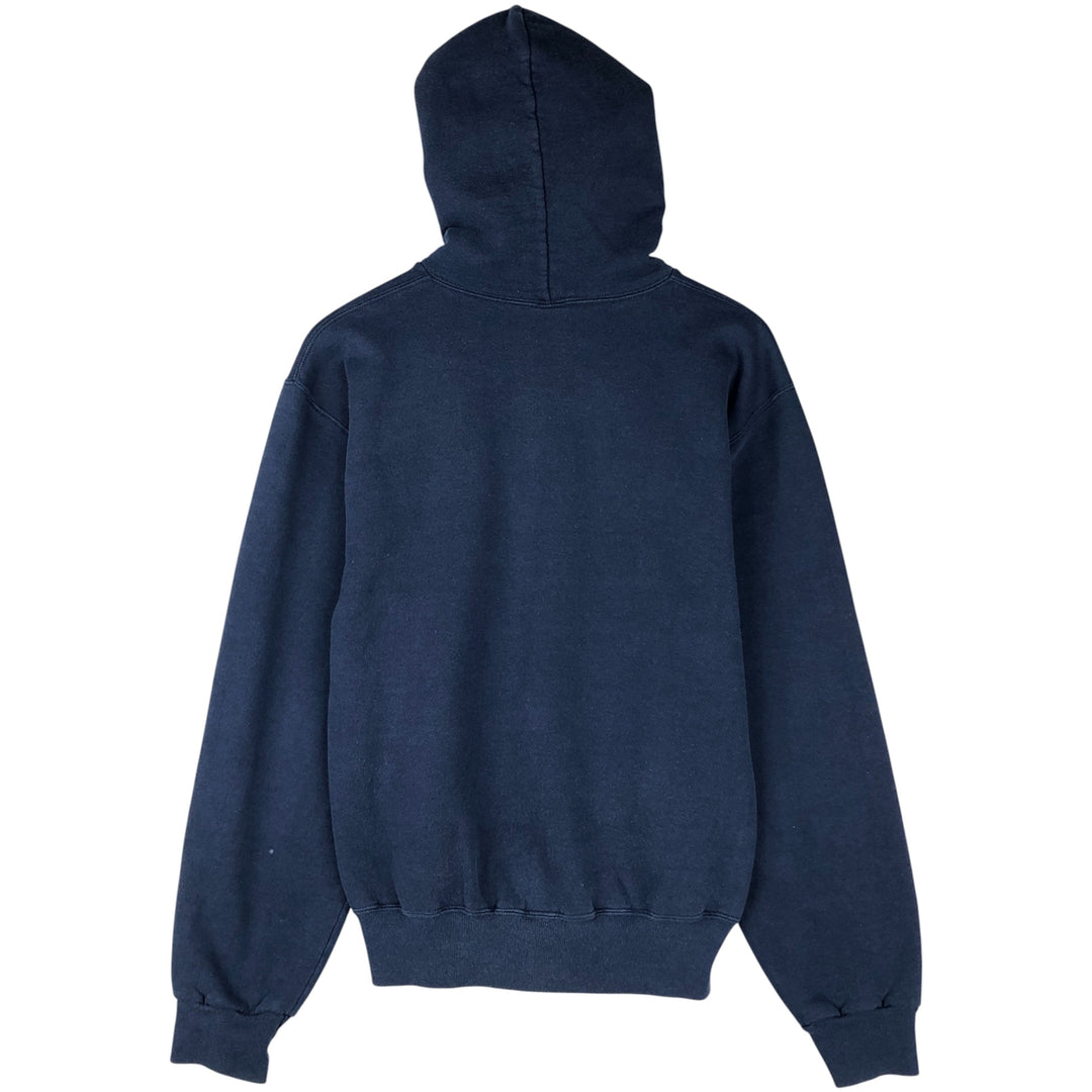 90'S Russell Athletic UCLA College Full-Zip Hoodie, Size Small cotton navy blue type Vintage Second Hand