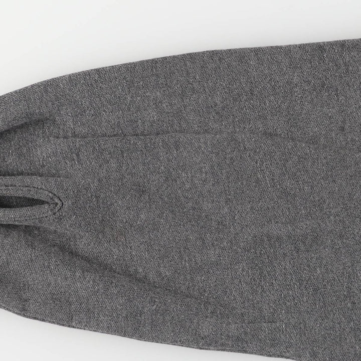 2000'S Banana Republic collared full-zip sweatshirt, men's size M cotton gray type Vintage Second Hand