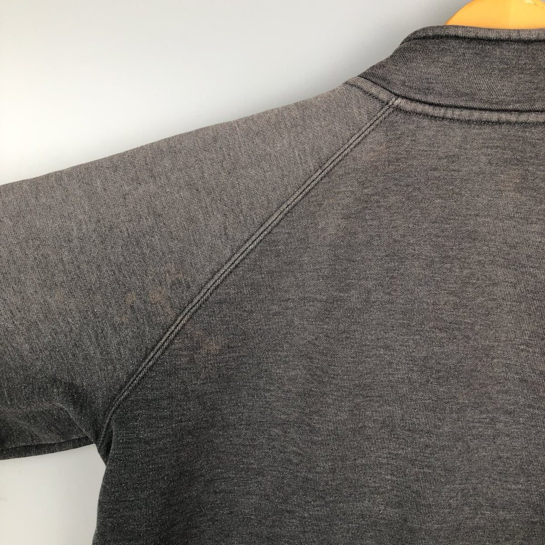 Carhartt Guzman Construction Solutions Advertising Full-Zip Sweatshirt, Men's Size L polyester gray type Vintage Second Hand