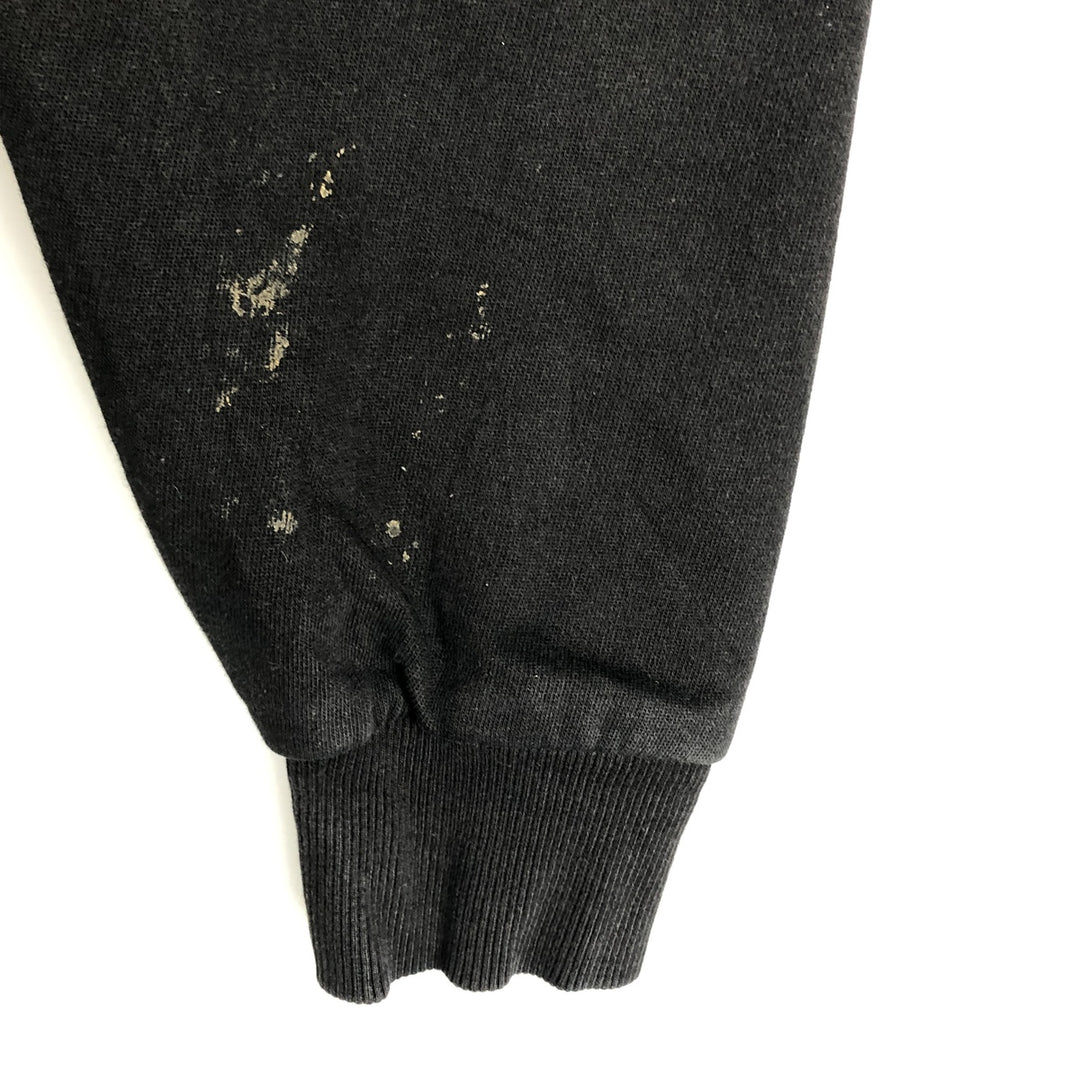 Dickies Sweat Full Zip Hoodie Men's L size cotton black type Vintage Second Hand