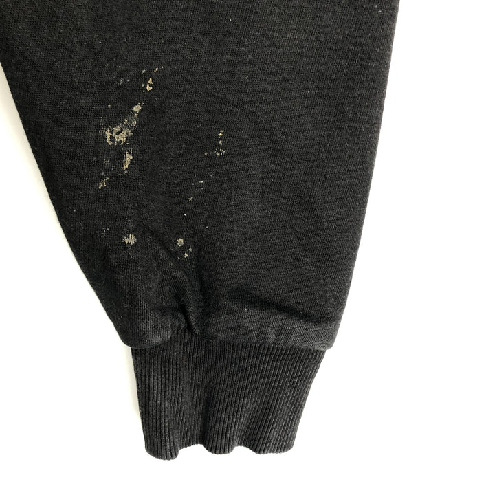 Dickies Sweat Full Zip Hoodie Men's L size cotton black type Vintage Second Hand