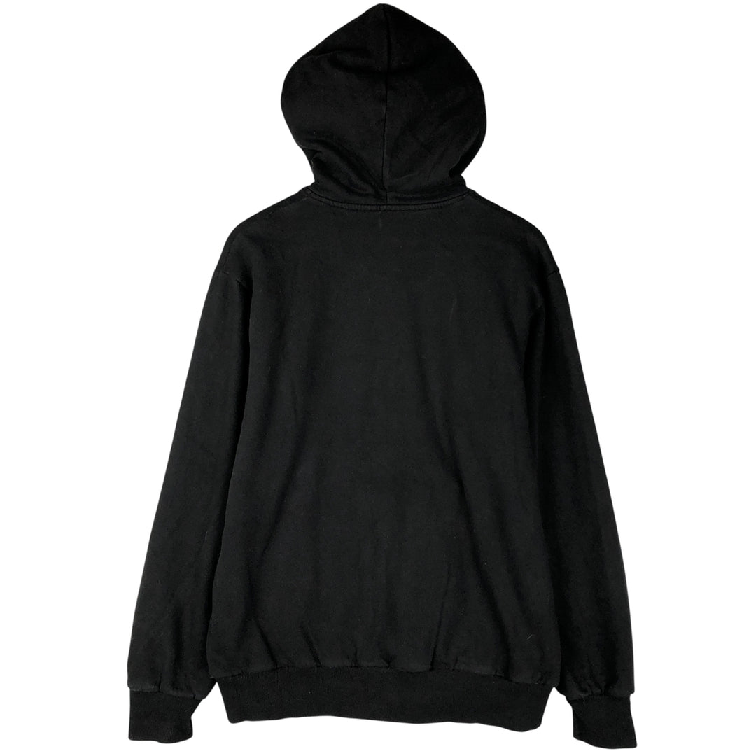 Dickies Sweat Full Zip Hoodie Men's L size cotton black type Vintage Second Hand