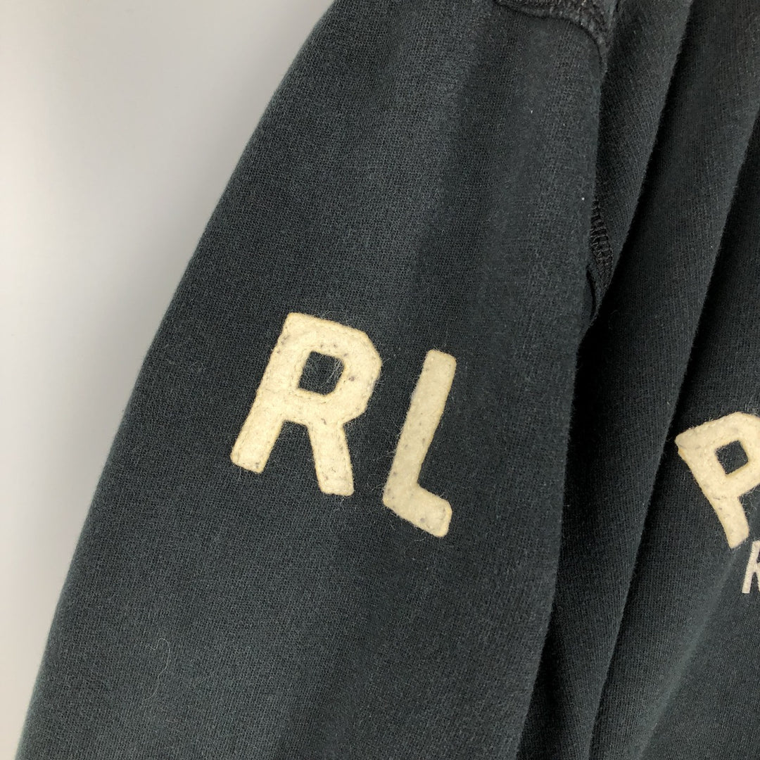 2000'S Ralph Lauren Polo Jeans Company Stars and Stripes Full-Zip Sweatshirt, Men's Size XL cotton black type Vintage Second Hand