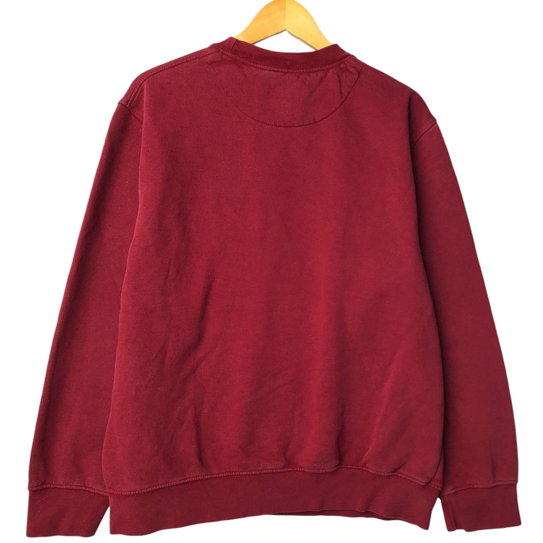 00'S Nike One Point Logo Sweatshirt Trainer Men's M size cotton burgundy type Vintage Second Hand