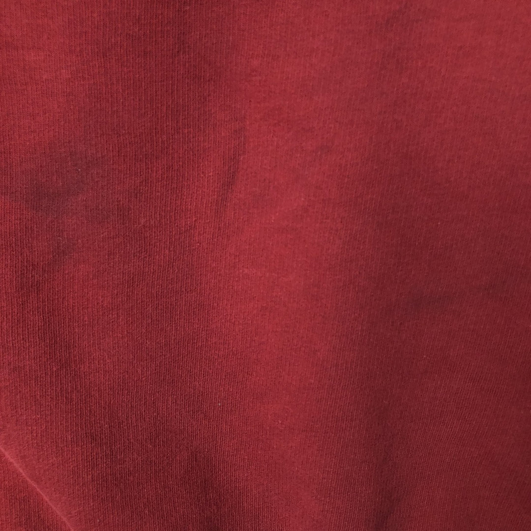 00'S Nike One Point Logo Sweatshirt Trainer Men's M size cotton burgundy type Vintage Second Hand