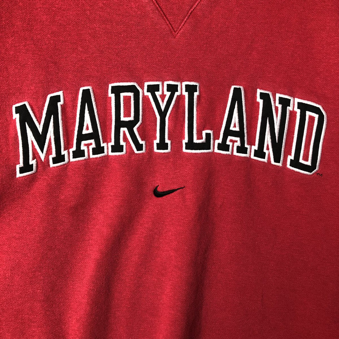 2000'S Nike Team College Sweatshirt, Men's Size XL cotton red type Vintage Second Hand