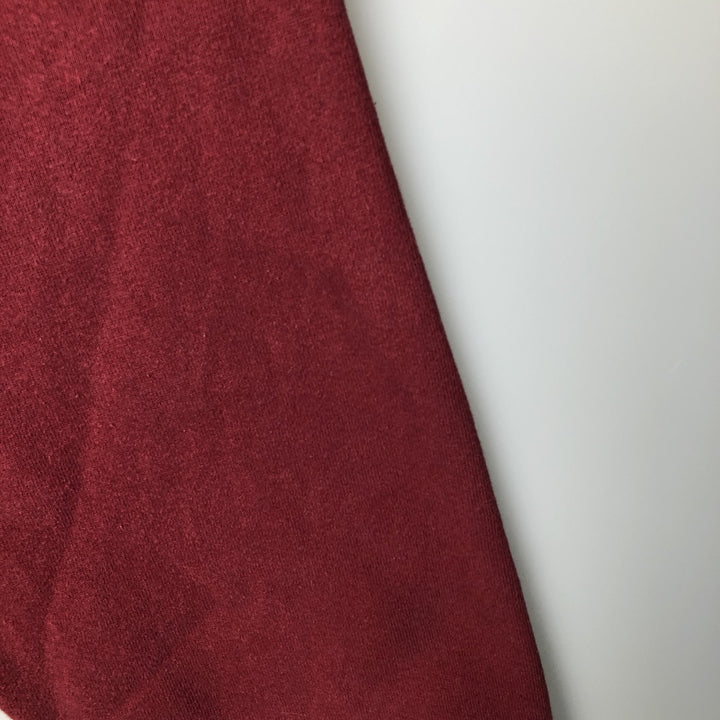 00'S Nike One Point Logo Sweatshirt Trainer Men's L size cotton burgundy type Vintage Second Hand