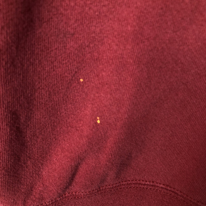 00'S Nike One Point Logo Sweatshirt Trainer Men's L size cotton burgundy type Vintage Second Hand