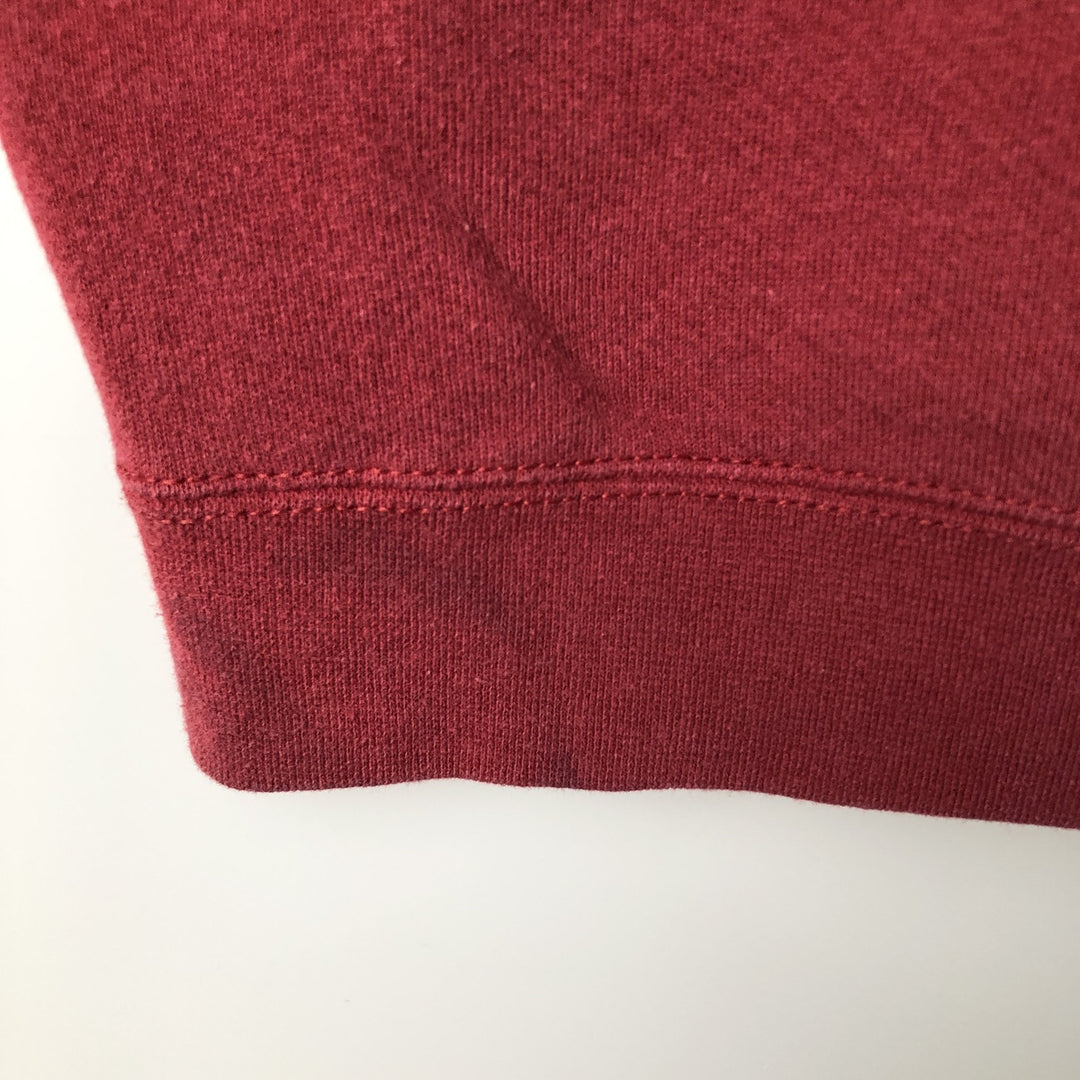 00'S Nike One Point Logo Sweatshirt Trainer Men's L size cotton burgundy type Vintage Second Hand