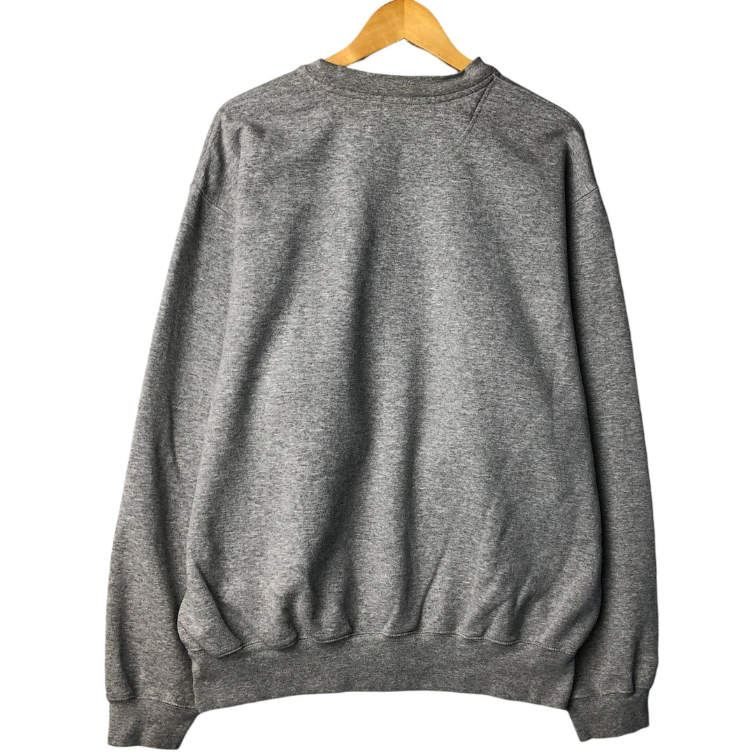 2000'S Nike Team College Sweatshirt, Men's Size L cotton gray type Vintage Second Hand