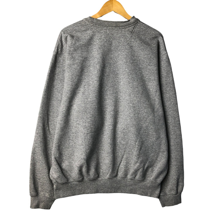 2000'S Nike Team College Sweatshirt, Men's Size L cotton gray type Vintage Second Hand