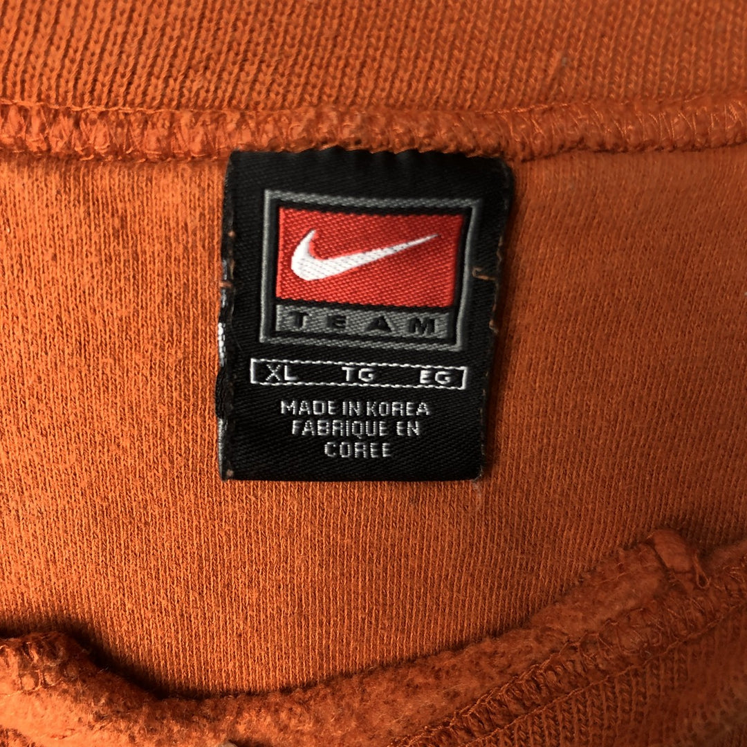 2000'S Nike Team One-Point Logo Sweatshirt, Men's XL cotton brown type Vintage Second Hand