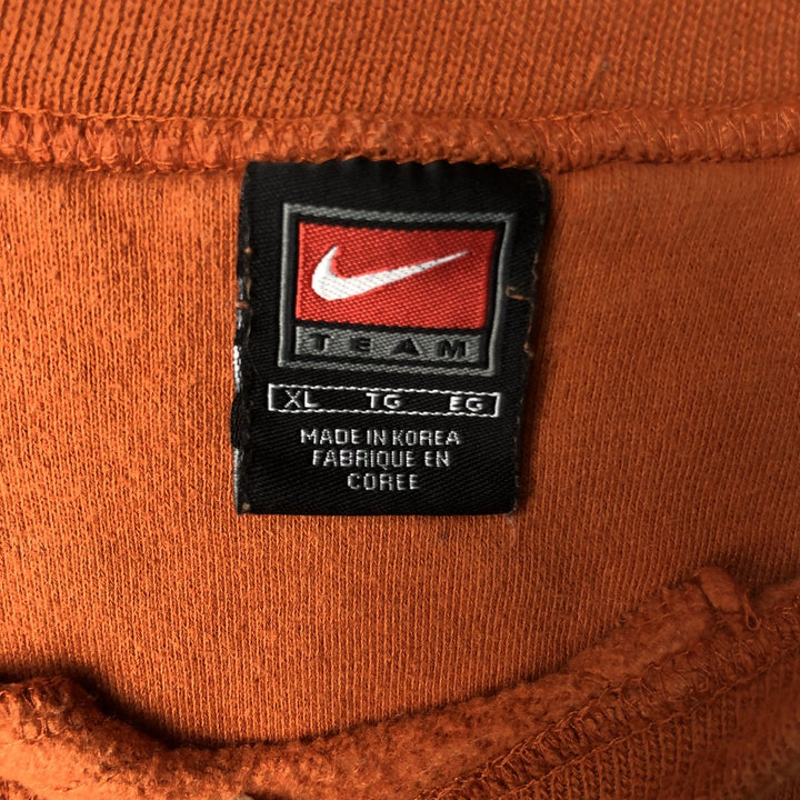 2000'S Nike Team One-Point Logo Sweatshirt, Men's XL cotton brown type Vintage Second Hand