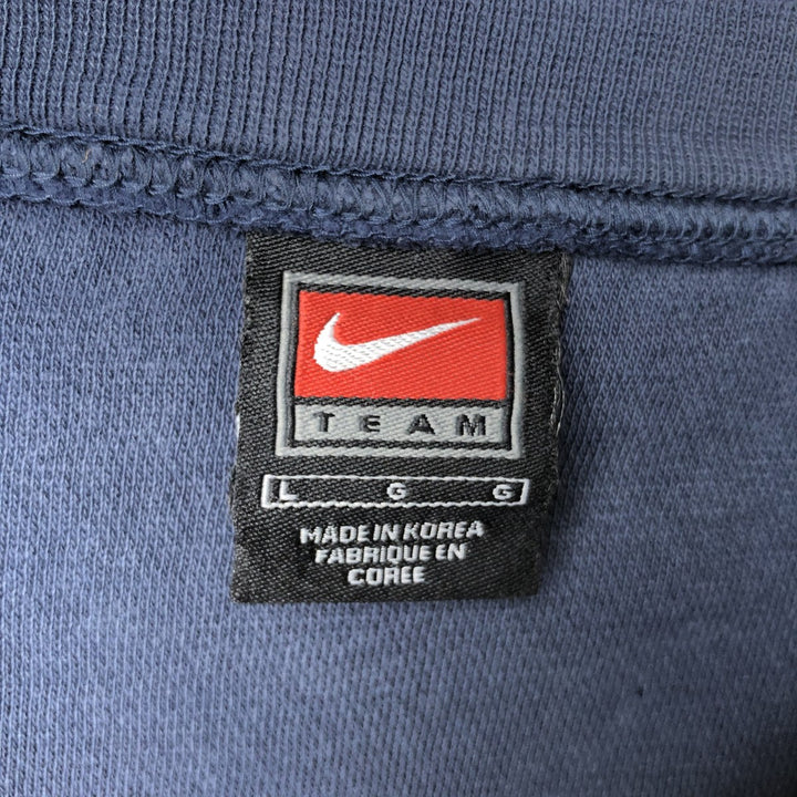 2000'S Nike Team Michigan University College Sweatshirt, Men's Size Large cotton navy blue type Vintage Second Hand