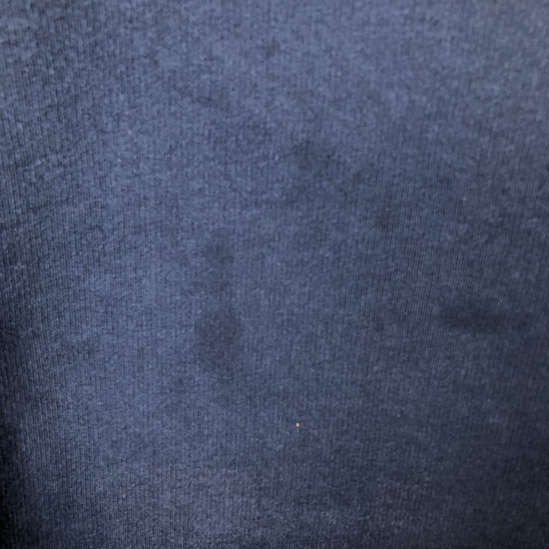 00'S Nike One Point Logo Sweatshirt Trainer Men's L size unclear navy blue type Vintage Second Hand