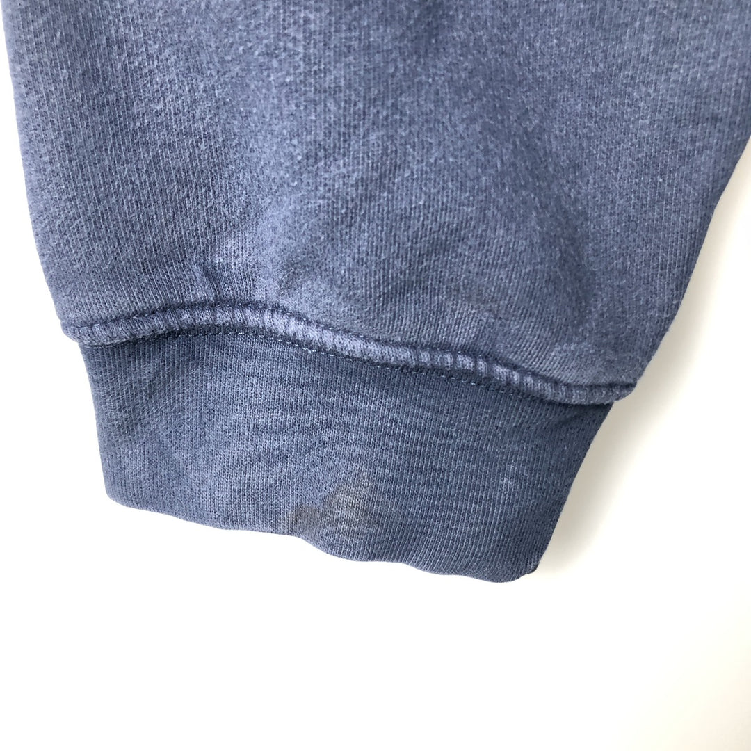 00'S Nike One Point Logo Sweatshirt Trainer Men's L size unclear navy blue type Vintage Second Hand