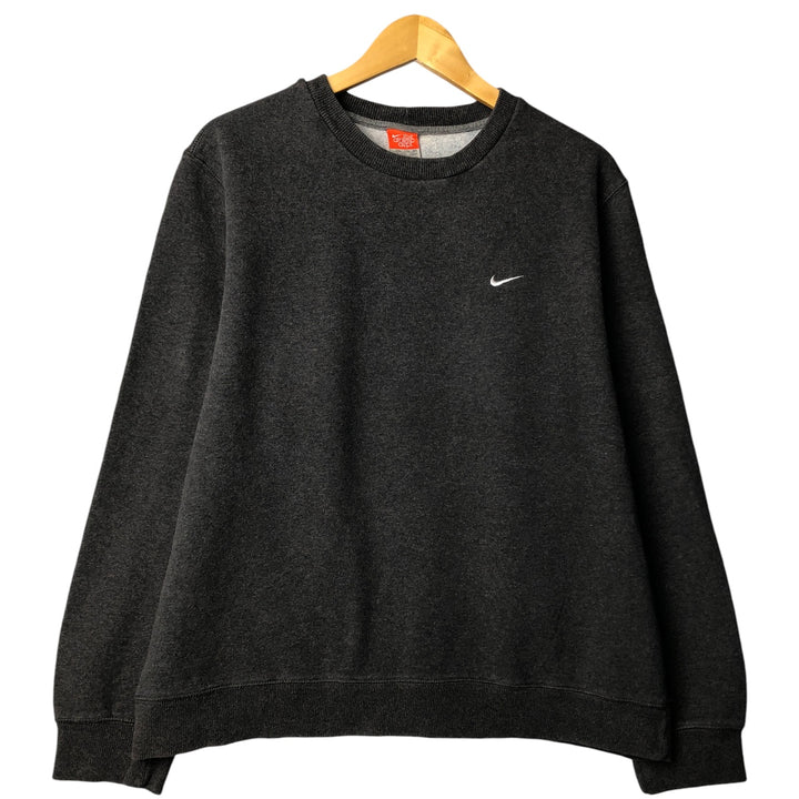Nike the athletic department one-point logo sweatshirt, men's size XXL cotton gray type Vintage Second Hand