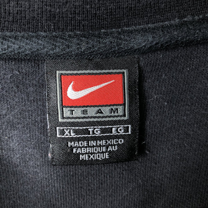 2000'S Nike Team Iowa University College Sweatshirt, Men's Size XL cotton black type Vintage Second Hand