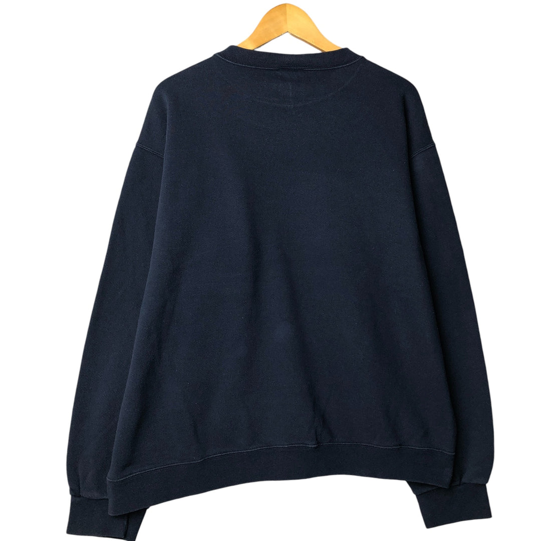 00'S Nike One Point Logo Sweatshirt Trainer Men's XL cotton navy blue type Vintage Second Hand