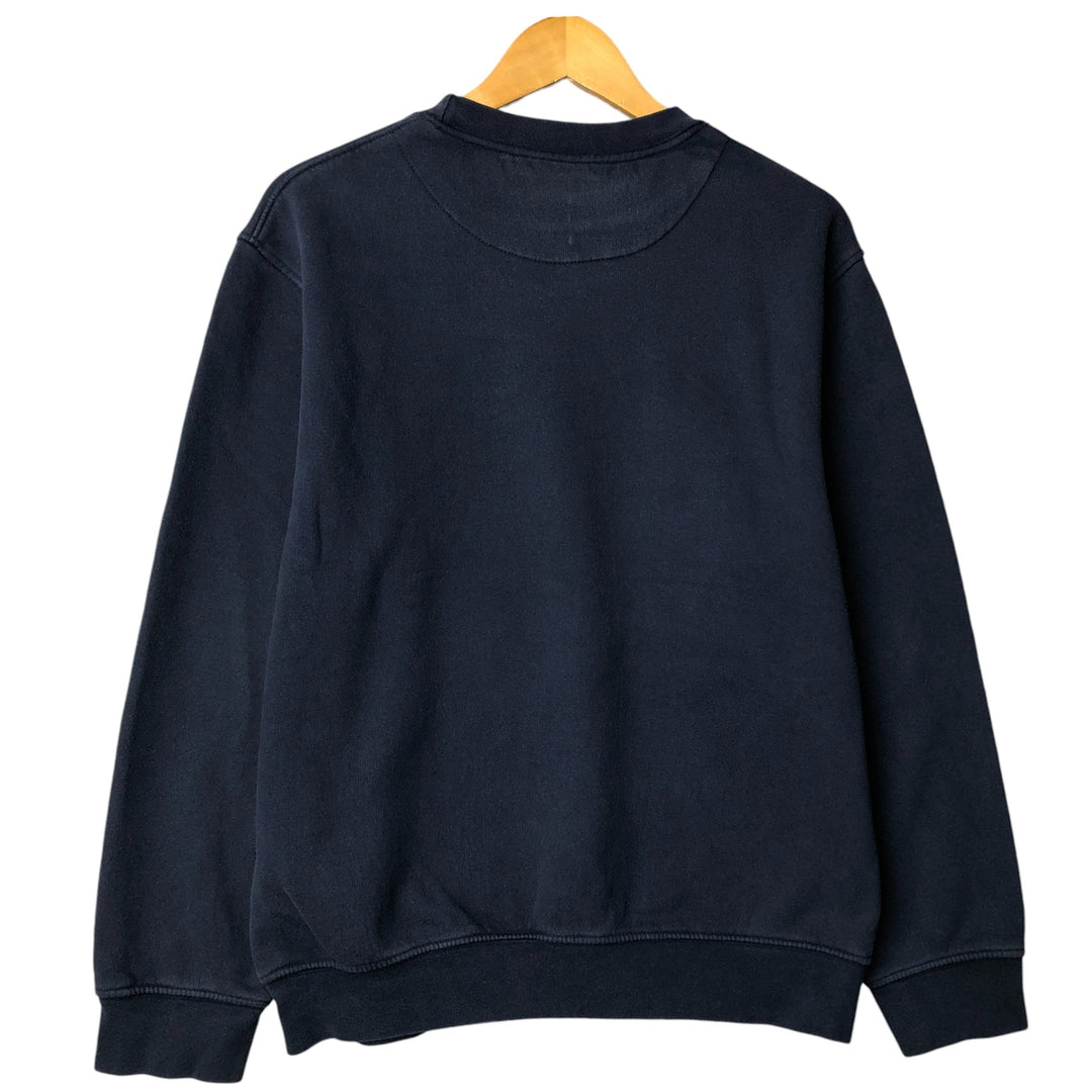 2000'S Nike One-Point Logo Sweatshirt, Men's Size Small cotton navy blue type Vintage Second Hand