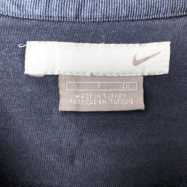 2000'S Nike One-Point Logo Sweatshirt, Men's Size Small cotton navy blue type Vintage Second Hand