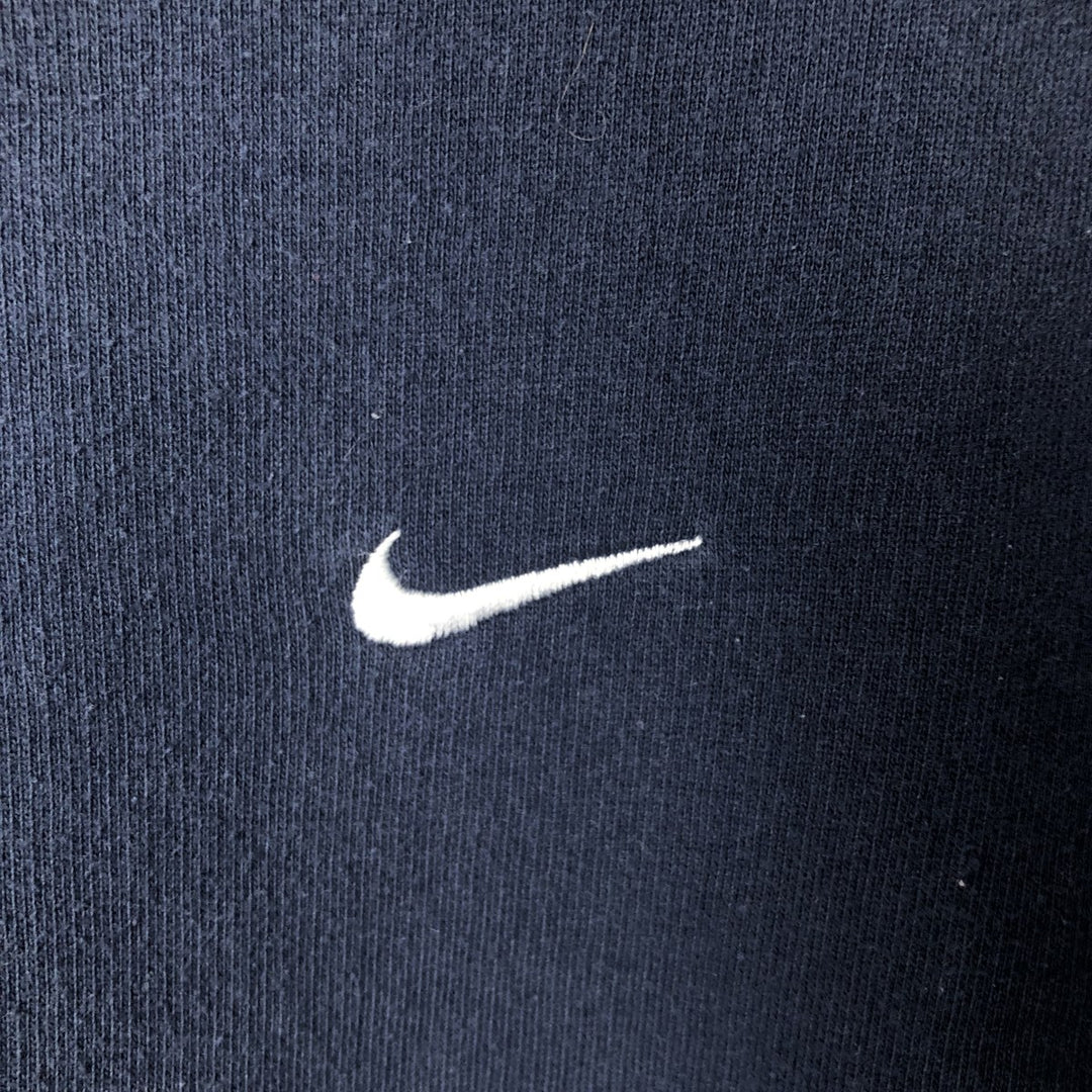 2000'S Nike One-Point Logo Sweatshirt, Men's Size Small cotton navy blue type Vintage Second Hand