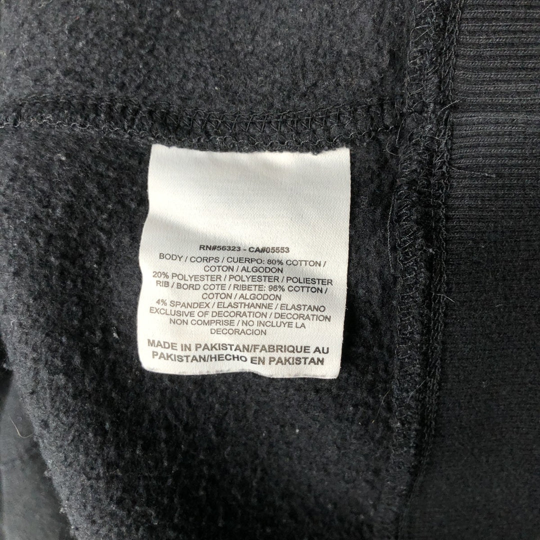 Nike One Point Logo Sweatshirt, Trainer, Men's Size L cotton black type Vintage Second Hand