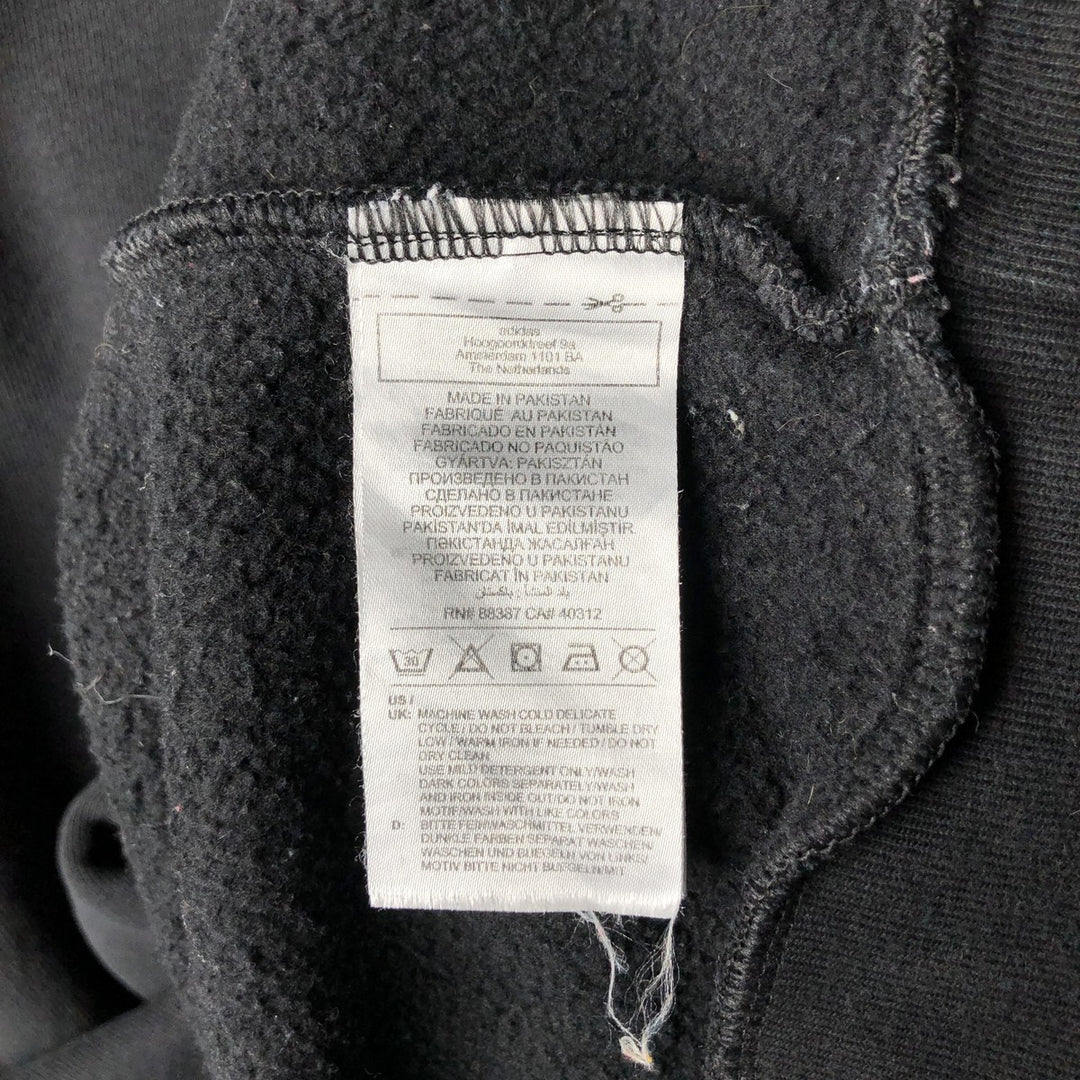 Adidas Originals One-Point Logo Sweatshirt, Men's Size L cotton black type Vintage Second Hand