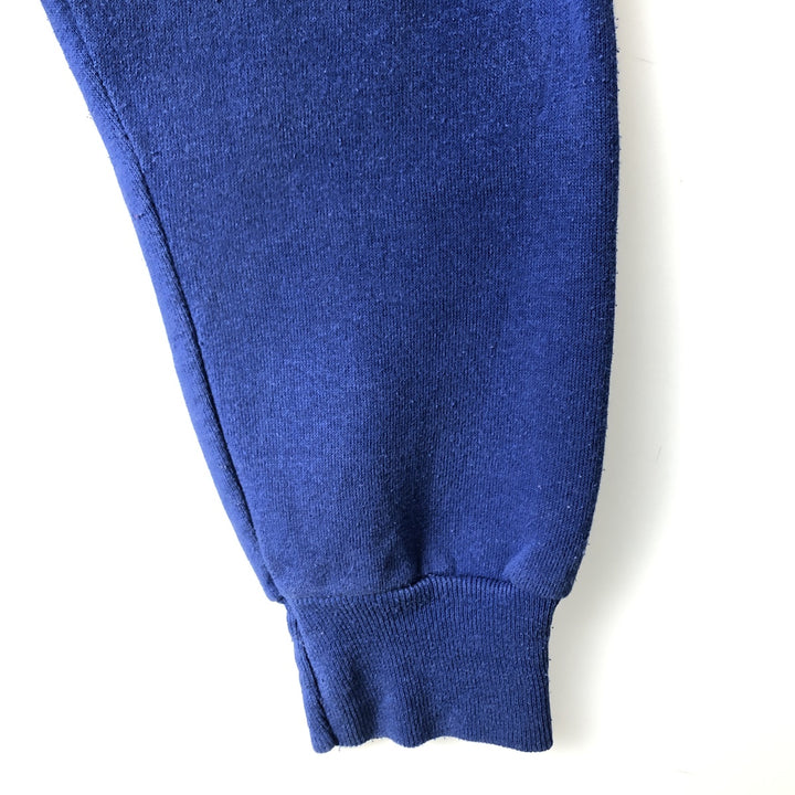 90'S Lee Sweatshirt Full Zip Hoodie, Made in USA, Men's Size L cotton blue type Vintage Second Hand