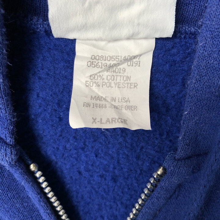 Vintage 90'S Lee blank sweatshirt, made in the USA, size XL, men's. cotton blue type Vintage Second Hand