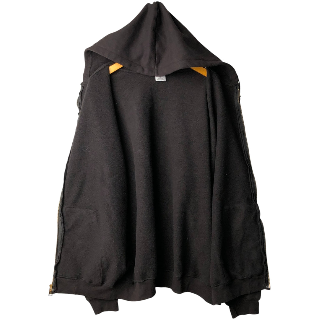 Carhartt Sweat Full Zip Hoodie Men's XL cotton black type Vintage Second Hand