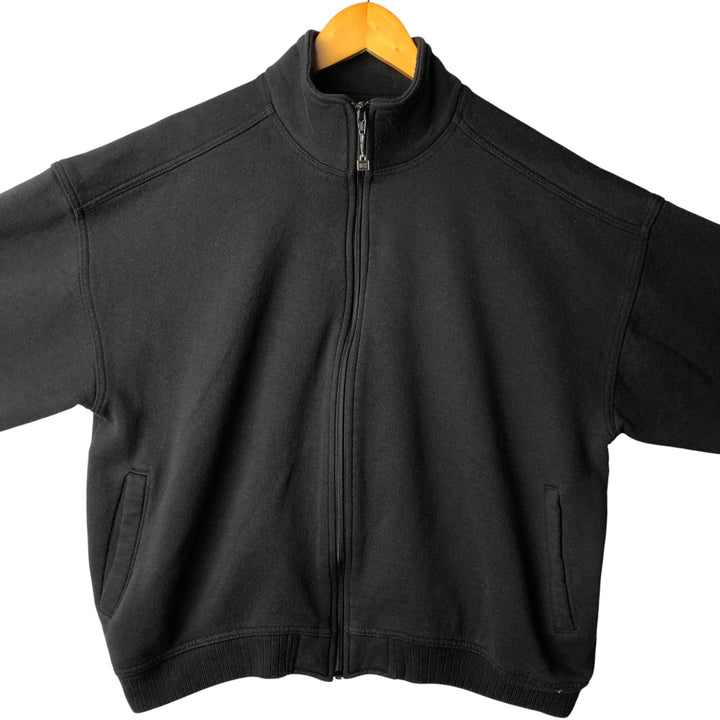 90'S Vintage Russell High Neck Full Zip Sweatshirt, Made in USA, Men's XL unclear black type Vintage Second Hand