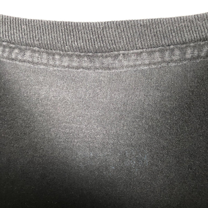 KID CUDI Long Sleeve Band T-Shirt, Men's Size Medium unclear Charcoal Vintage Second Hand