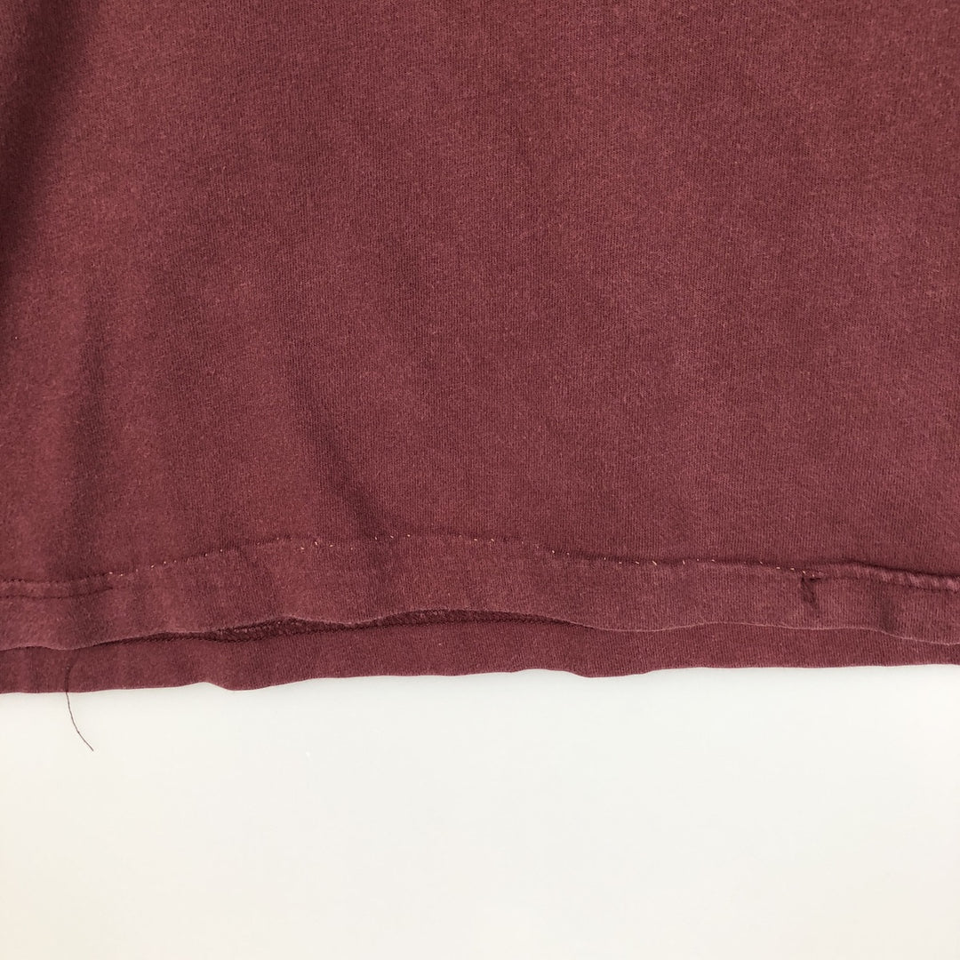 Ralph Lauren POLO by Ralph Lauren long-sleeved T-shirt, men's size L cotton burgundy type Vintage Second Hand