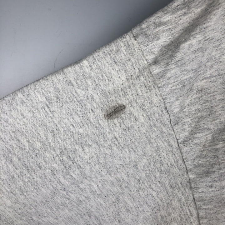 90'S Reebok Henley-neck long-sleeved T-shirt, Made in USA, Men's XL, Vintage cotton gray type Vintage Second Hand