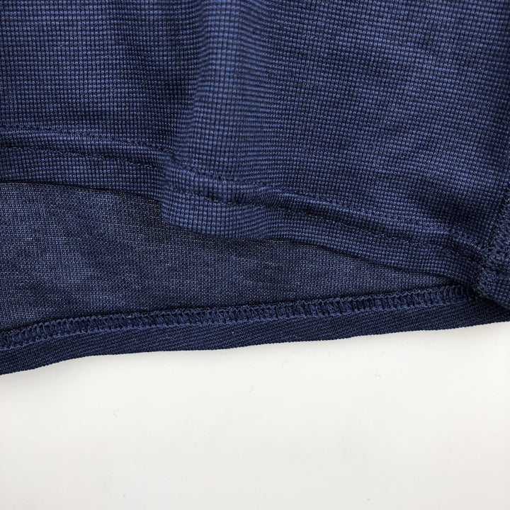 Vintage Patagonia Capilene long-sleeved T-shirt from the 1990s, made in the USA, men's size L polyester navy blue type Vintage Second Hand