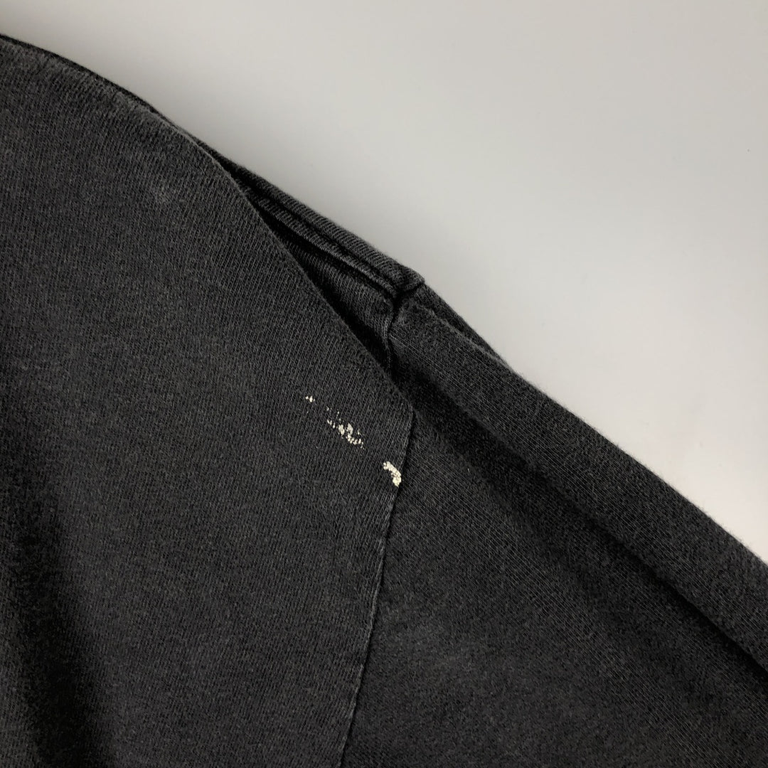 Harley-Davidson Eagle Pattern Motorcycle Long Sleeve T-Shirt, Made in USA, Men's XXL cotton Charcoal Vintage Second Hand