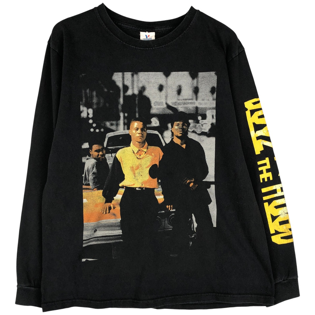 YAZBEK BOYZ N THE HOOD Movie Long Sleeve T-Shirt, Men's Size Medium cotton black type Vintage Second Hand
